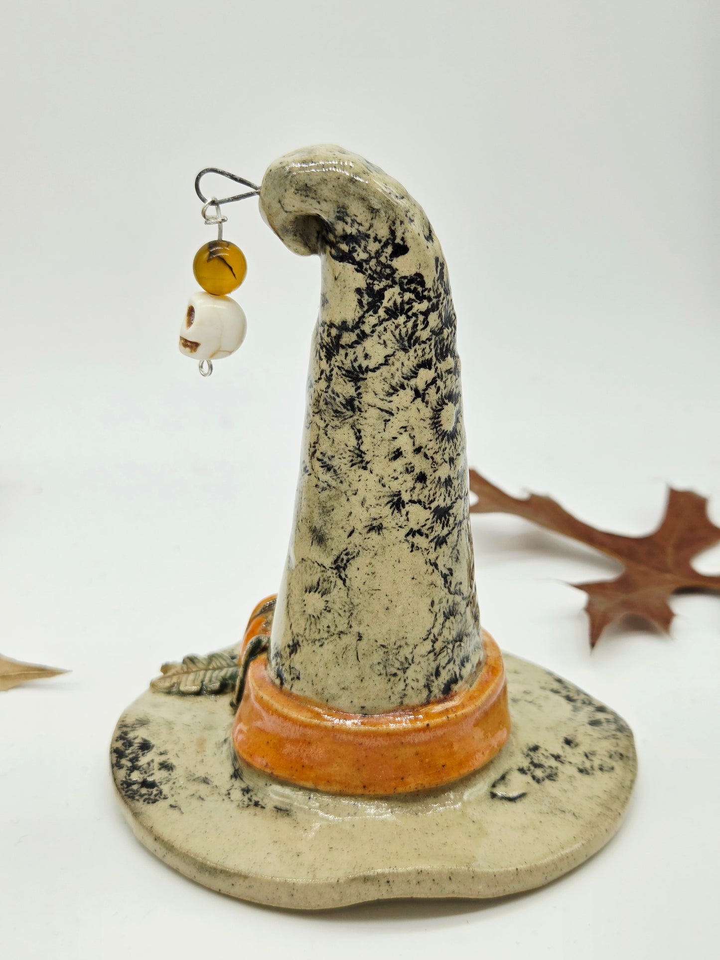 Ceramic Witch Hat - Pumpkins