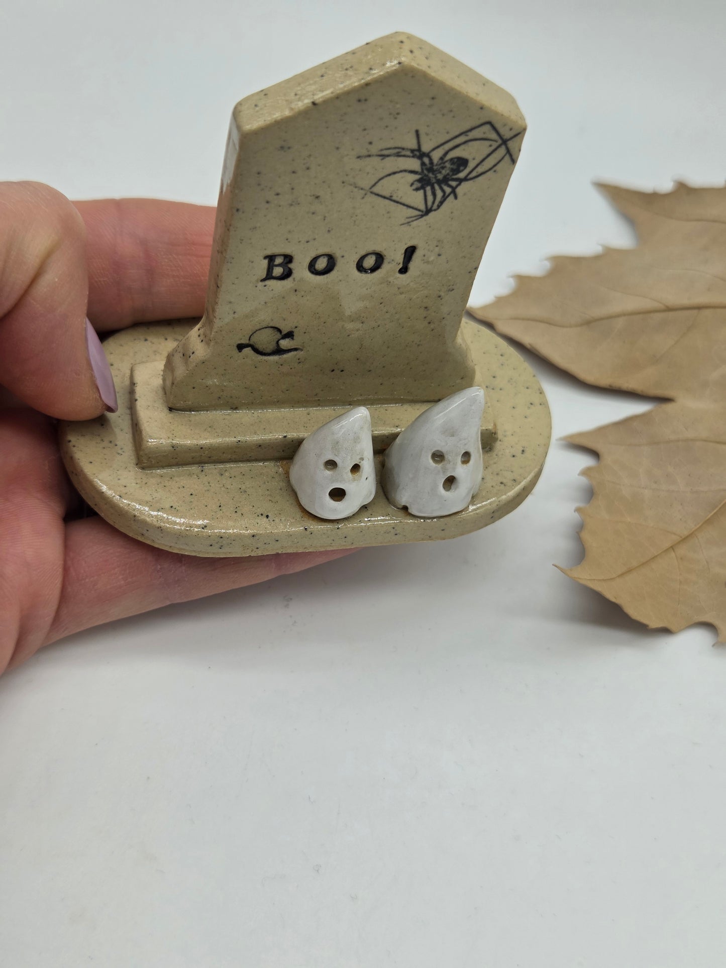 Cute Creepy Gravestone - Ghosts